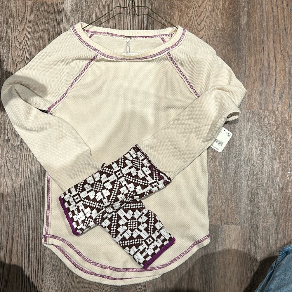 Free people long sleeve top